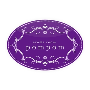 kikkoro_designさんの「aromaroompompom」のロゴ作成への提案
