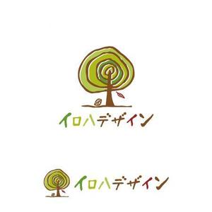 恵りこ (tampopohouse1128)さんの【庭のリノベーション、木の再利用】「人と自然の中のいい関係を築く」事業のロゴへの提案