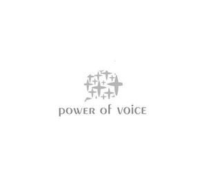 Ü design (ue_taro)さんのボイストレーニング、ボーカル教室「powerofvoice」のロゴへの提案