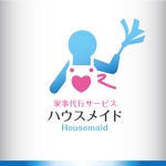 nisimu (nisimu)さんの家事代行サービス「ハウスメイド」のロゴ作成依頼への提案