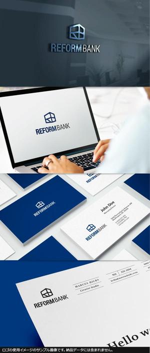 SakutaDesign (Saku-TA)さんの会社名「リフォームバンク株式会社」のロゴへの提案