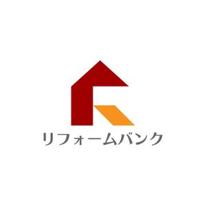 デザイン事務所 はしびと (Kuukana)さんの会社名「リフォームバンク株式会社」のロゴへの提案