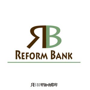 あどばたいじんぐ・とむ (adtom)さんの会社名「リフォームバンク株式会社」のロゴへの提案