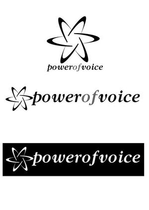 vDesign (isimoti02)さんのボイストレーニング、ボーカル教室「powerofvoice」のロゴへの提案