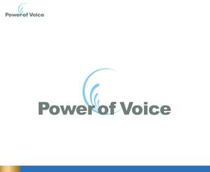 IandO (zen634)さんのボイストレーニング、ボーカル教室「powerofvoice」のロゴへの提案