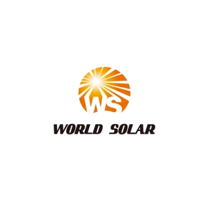YH (adachikutakenotsuka2005)さんの「WORLD　SOLAR　　ワールド・ソーラー株式会社」のロゴ作成への提案