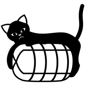 いしいたける (ishiitakeru)さんの祝事・進物・贈答品用のし紙・パッケージ・包装紙用福猫のイラストへの提案