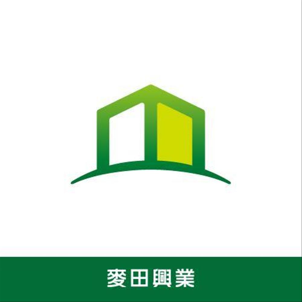 建設業「麥田興業」のロゴ