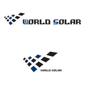 さんの「WORLD　SOLAR　　ワールド・ソーラー株式会社」のロゴ作成への提案