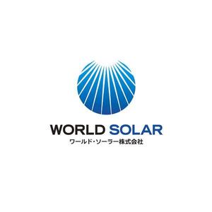 toto046 (toto046)さんの「WORLD　SOLAR　　ワールド・ソーラー株式会社」のロゴ作成への提案