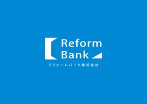 青山 (wwkenww)さんの会社名「リフォームバンク株式会社」のロゴへの提案
