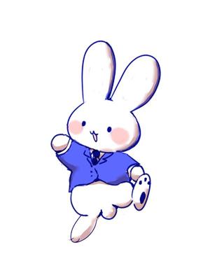 うずら (rei_1129)さんの元気で愛らしいウサギのキャラクター募集♪への提案