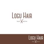 tsuby (tsuby)さんの！！美容室のロゴコンペ！！　Logu Hair　への提案