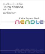 なつこ (kwnntk)さんのポップでスタイリッシュなIT企業の名刺作成への提案