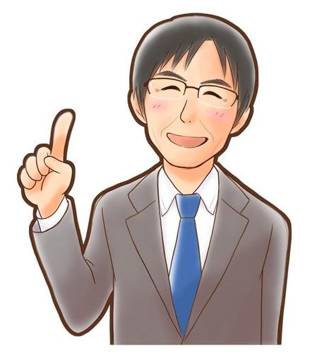 さいとう みゆき (minu_225)さんの自社の集客用サイトのトップページに載せる、やさしいキャラクターの主催者本人のイラストへの提案