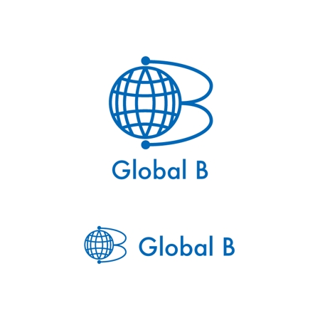ブランド名 Global B のロゴ制作の仕事 依頼 料金 ロゴ作成