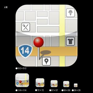 さんのiPhoneアプリケーション用アイコン作成への提案