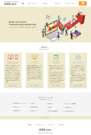 MAKOJPN_DESIGN (owo0223)さんの会社サイトのリニューアル(コーディング不要・レイアウト希望のPDFあり)への提案
