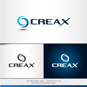 MKD_design (MKD_design)さんの新設の広告会社『株式会社クレアス：英語表記CREAX』のロゴへの提案
