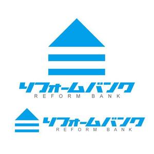 j-design (j-design)さんの会社名「リフォームバンク株式会社」のロゴへの提案
