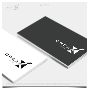 WDO (WD-Office)さんの新設の広告会社『株式会社クレアス：英語表記CREAX』のロゴへの提案