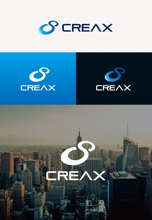 tanaka10 (tanaka10)さんの新設の広告会社『株式会社クレアス：英語表記CREAX』のロゴへの提案