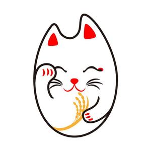 a-mae (a-mae)さんの祝事・進物・贈答品用のし紙・パッケージ・包装紙用福猫のイラストへの提案