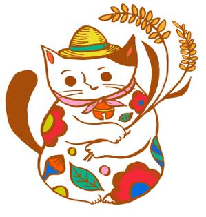 fumikoten ()さんの祝事・進物・贈答品用のし紙・パッケージ・包装紙用福猫のイラストへの提案