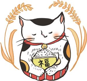fumikoten ()さんの祝事・進物・贈答品用のし紙・パッケージ・包装紙用福猫のイラストへの提案