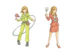ノリゾー画帳 (kaiko_ro_ku)さんの女の子のキャラクターデザインへの提案