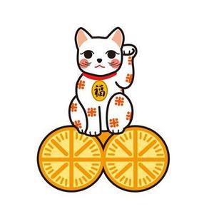 FUKUKO (fukuko_23323)さんの祝事・進物・贈答品用のし紙・パッケージ・包装紙用福猫のイラストへの提案