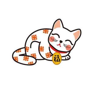 FUKUKO (fukuko_23323)さんの祝事・進物・贈答品用のし紙・パッケージ・包装紙用福猫のイラストへの提案