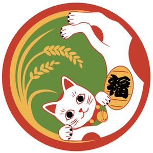 渋沢　歌 ()さんの祝事・進物・贈答品用のし紙・パッケージ・包装紙用福猫のイラストへの提案