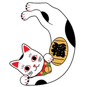 渋沢　歌 ()さんの祝事・進物・贈答品用のし紙・パッケージ・包装紙用福猫のイラストへの提案