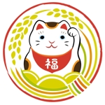 つぶ*りん (tsubu-rin)さんの祝事・進物・贈答品用のし紙・パッケージ・包装紙用福猫のイラストへの提案