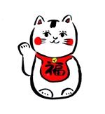 Hiromi Design (hiromiromi)さんの祝事・進物・贈答品用のし紙・パッケージ・包装紙用福猫のイラストへの提案