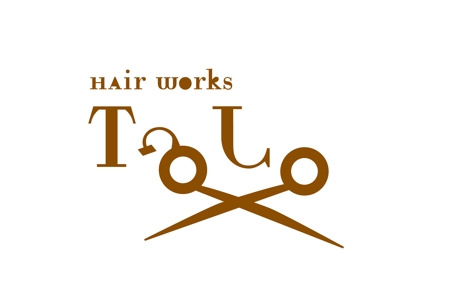 serinoさんの「hair works TaLo」のロゴ作成への提案