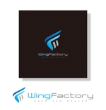 smoke-smoke (smoke-smoke)さんの中古車販売・輸出サイト『Wingfactory』 のロゴへの提案