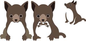 FarEastWind (FarEastWind)さんのイヌのキャラクターデザイン（犬のおやつ専門店）今後も継続して依頼希望への提案
