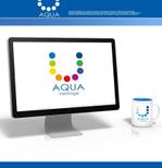 レイラセイラパパ (junreiraseira)さんのブランドショップサイト「株式会社アクアヘリテージ」のロゴへの提案