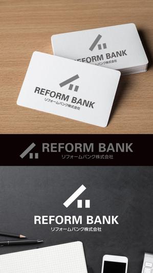 gou3 design (ysgou3)さんの会社名「リフォームバンク株式会社」のロゴへの提案