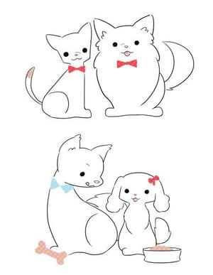 H,yuki (hirapiyo)さんのイヌのキャラクターデザイン（犬のおやつ専門店）今後も継続して依頼希望への提案