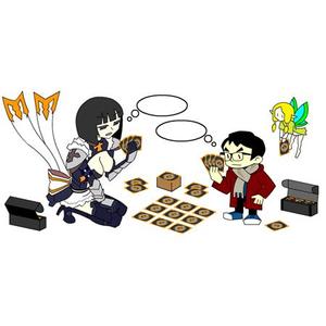いしいたける (ishiitakeru)さんのオンラインTCG「Shadowverse」の世界をモチーフにしたイラストへの提案