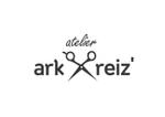 Atia (atiarimkim)さんの美容室アークレイズ  ark x reiz'のロゴとサブタイトル的に  アトリエ、atelierを入れてくださいへの提案