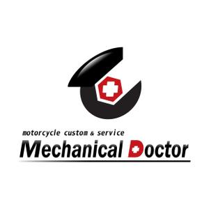 mismさんの「mechanical doctor」のロゴ作成への提案
