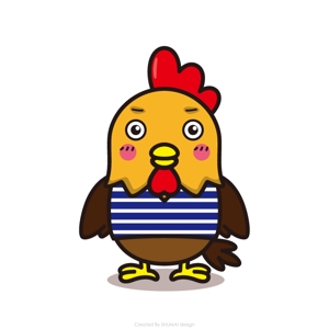Shumai (Shumai)さんの比内地鶏のキャラクターデザインへの提案