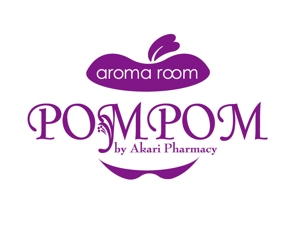 FISHERMAN (FISHERMAN)さんの「aromaroompompom」のロゴ作成への提案