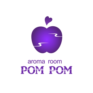 あすなろ（※アイコン変更しました） (kuro96)さんの「aromaroompompom」のロゴ作成への提案