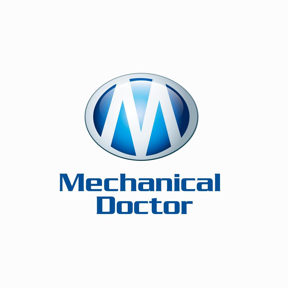 「mechanical doctor」のロゴ作成