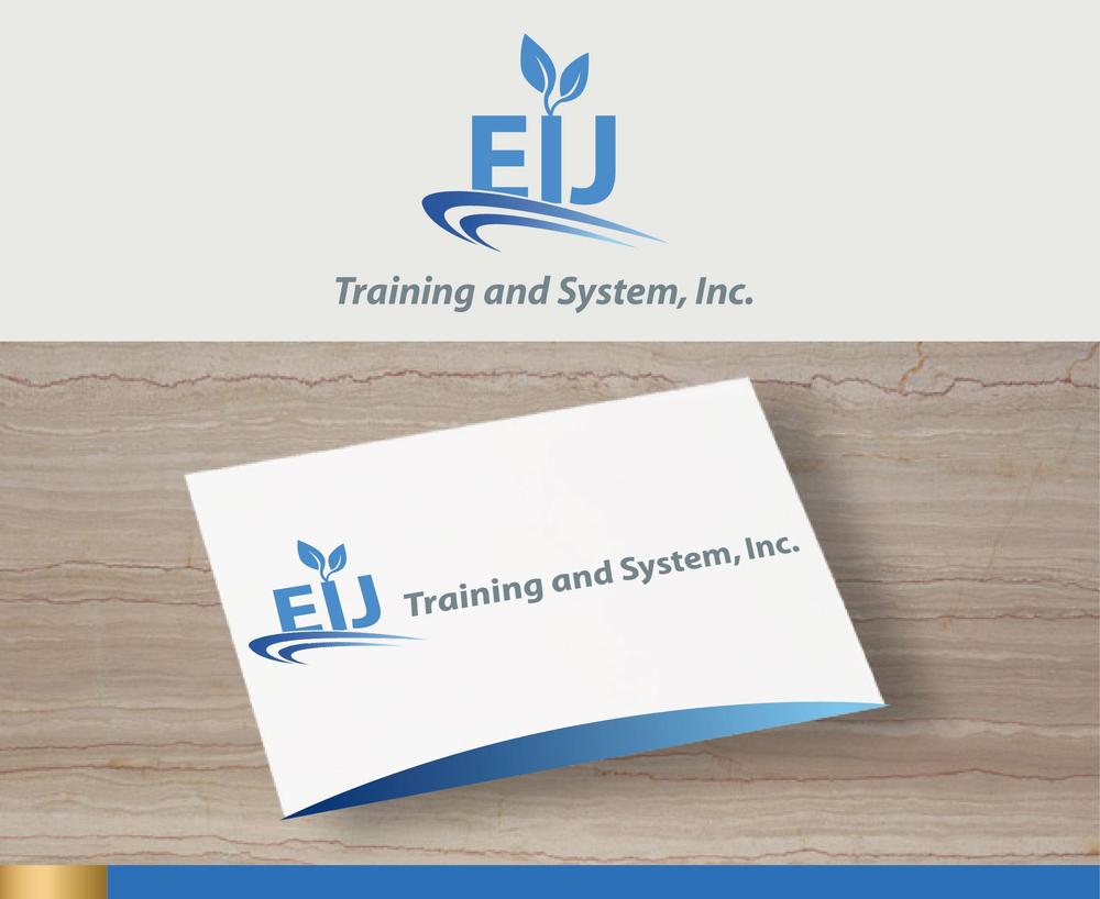 フィリピンで人材のトレーニングを行う新会社「EIJ Training and System, Inc.」のロゴ